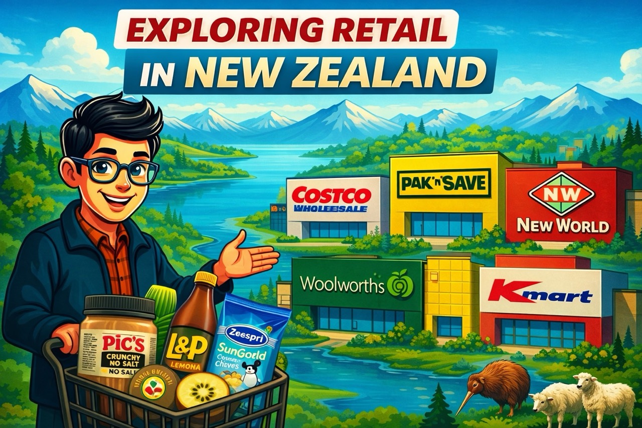 🇳🇿 New Zealand — a SO FAR YET SO CLOSE Shopping Experience