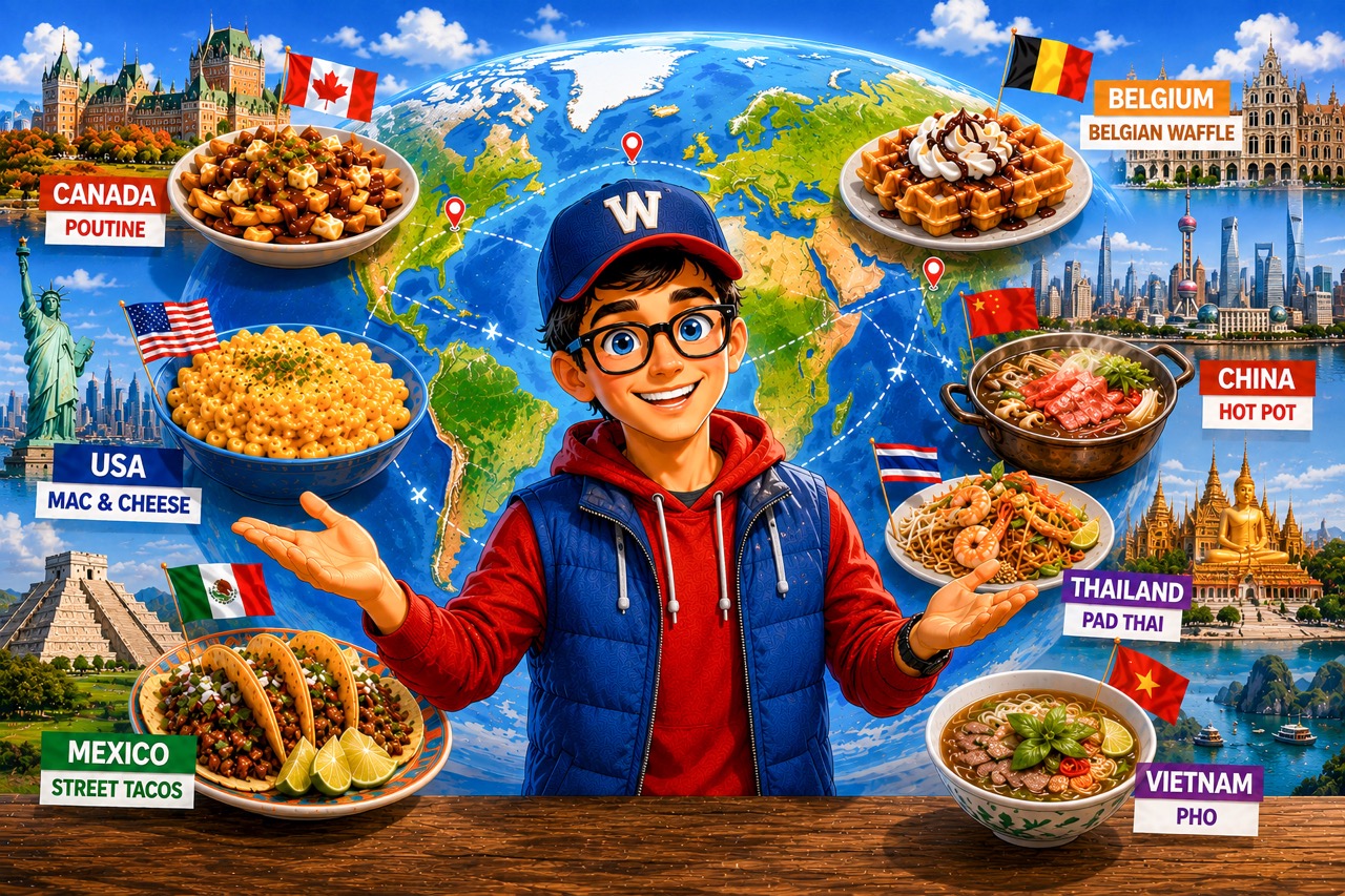 Discover Iconic National Dishes from Around the World thumbnail for wizarno blog post
